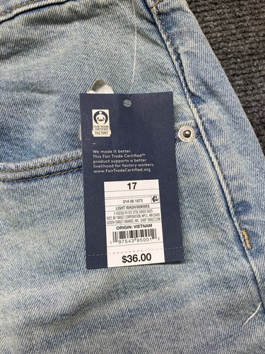 Maxi falda de mezclilla de tiro alto UNIVERSAL THREAD para mujer talla 17 nueva con etiquetas precio de venta sugerido por el fabricante 36 USD - Imagen 2 de 9
