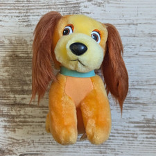 Vintage Walt Disney Classic Lady And The Tramp Stuffed Plush Dog Lady W/ Tag