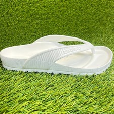 Birkenstock Honolulu EVA Womens Size 8 White Beach Walking Outdoor Thong Sandals