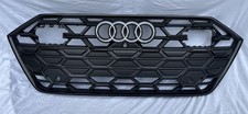 Original Audi A7 K&uuml;hlergrill 4K8853651N Schwarz Glanz Wabengrill