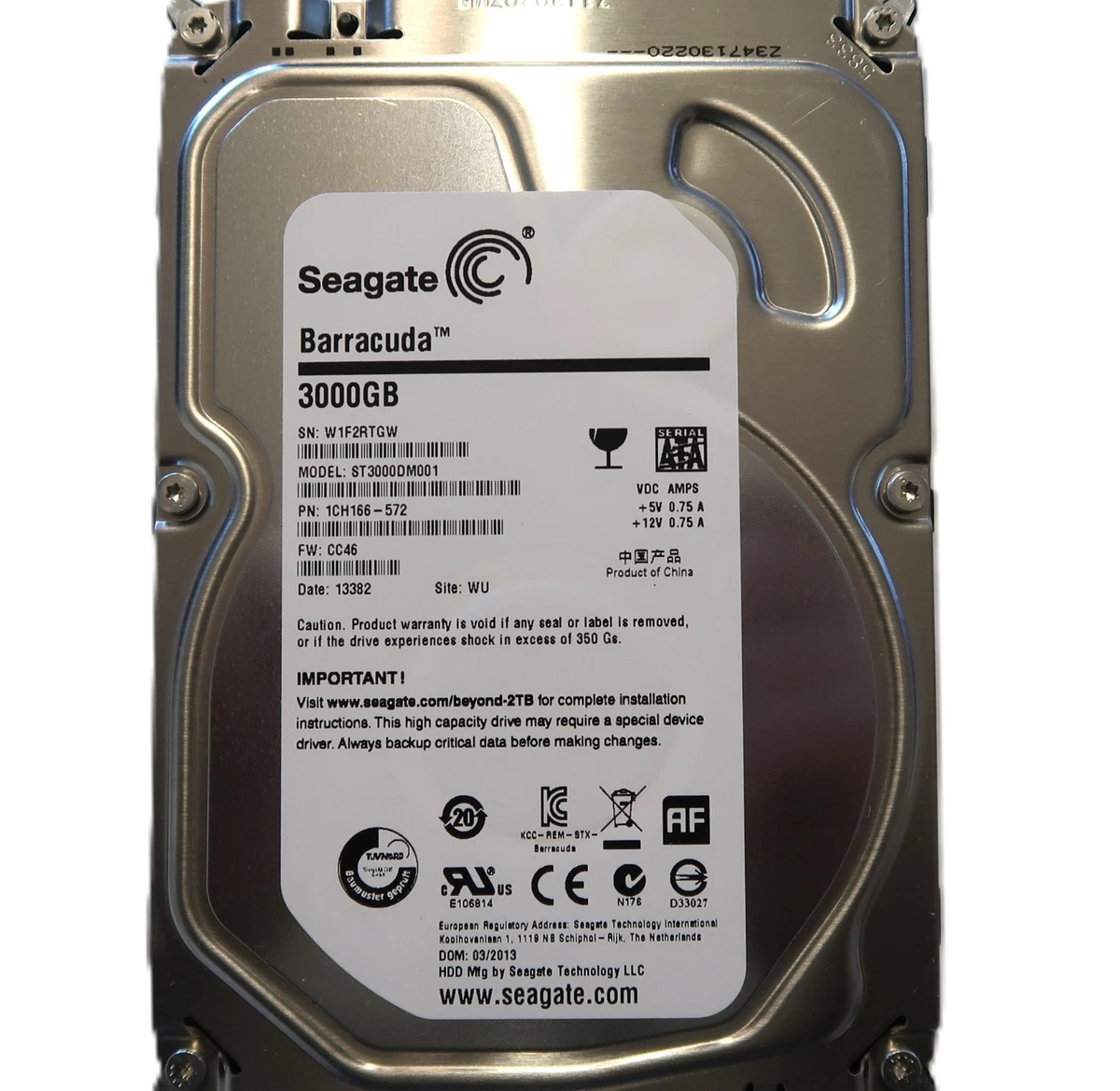 Internal Hard Disk Drives 3 TB Storage Capacity Hybrid (HDD/SSD