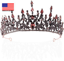 Baroque Crowns Crystal Tiaras and Crowns Wedding Queen Crowns for Brides Hallowe