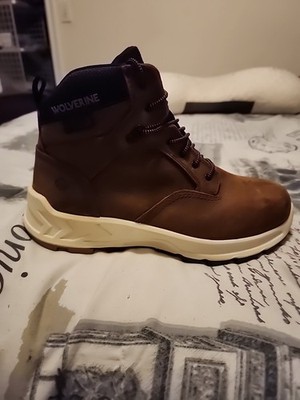 Wolverine Raider Durashock Comp Toe Work Boots Men, Size 10 M