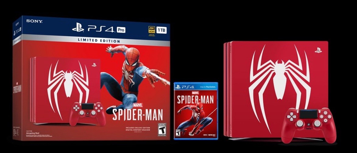 Sony PlayStation 4 Pro Marvel's Spider 1TB Limited Edition