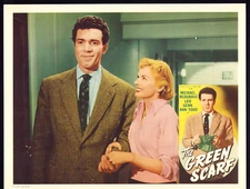 GREEN SCARF Original Movie Lobby Card Poster Ann Todd Film Noir Crime