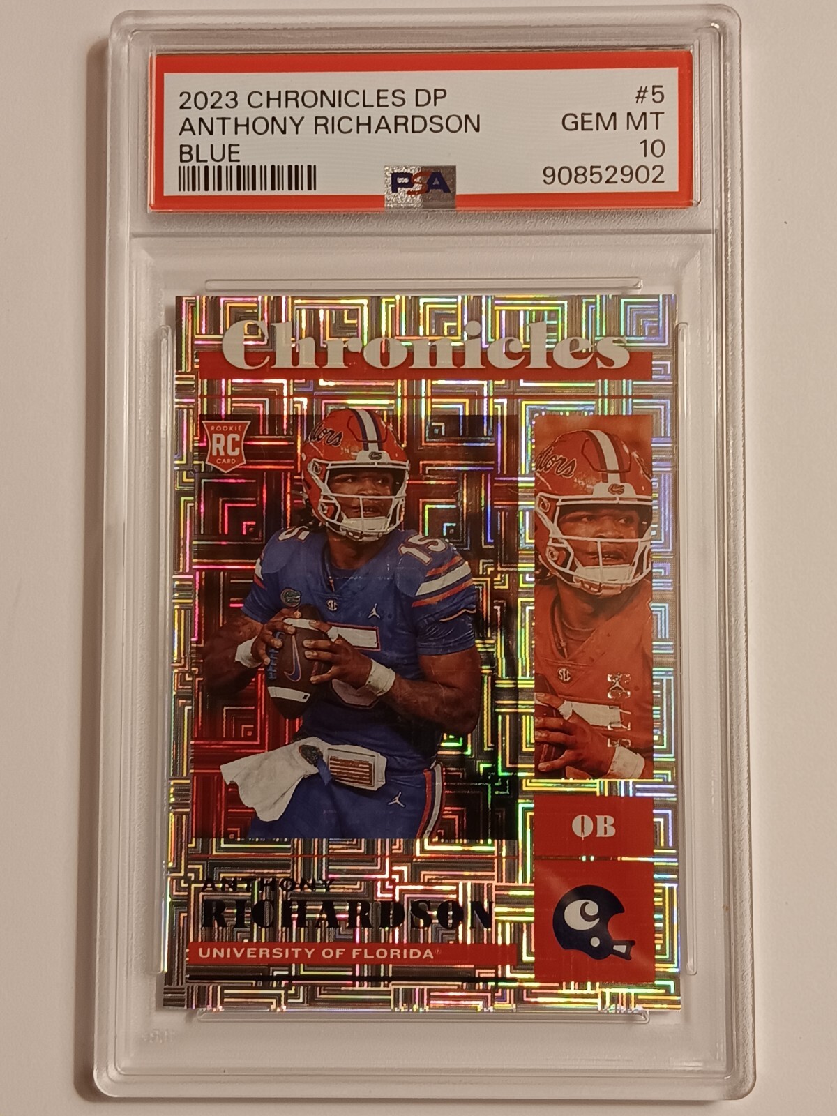 Anthony Richardson Panini Chronicles Draft Picks #5 Blue