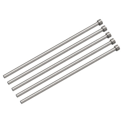 Lot De 2 Broches éjecteur Droites 2mm (5/64") - Acier 65Mn, Longueur 150mm, Pointe Poinçon, Par Uxcell