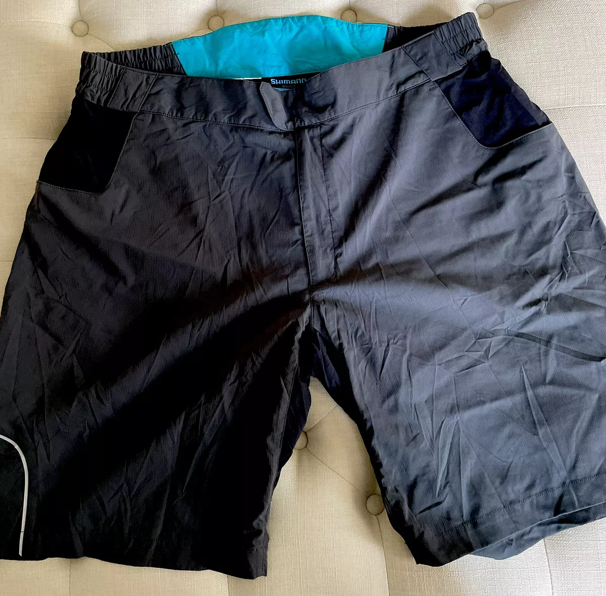 Shimano Womens Transit Path Cycling Over Short Grey XXL eBay