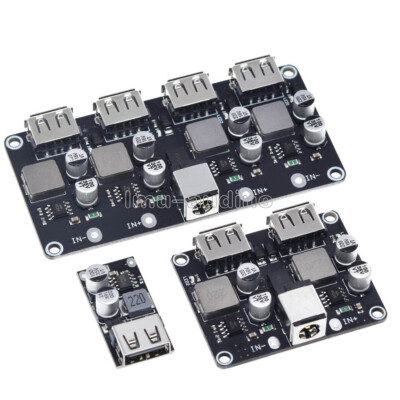 1-2-4 Channel DC Step-Down Buck Converter Module 12V24V QC3.0 QC2.0 Fast Charger