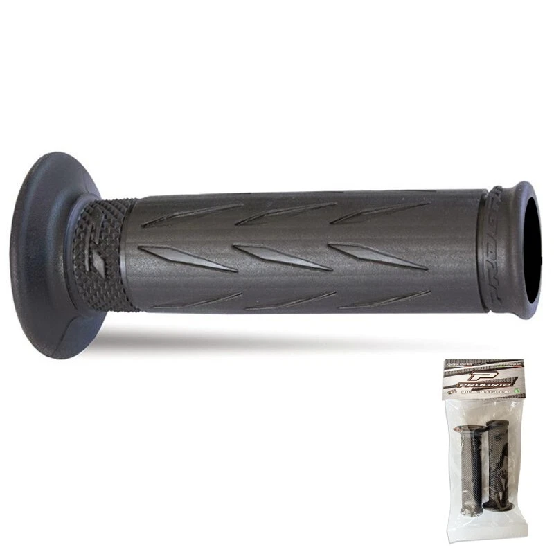 COPPIA MANOPOLE MOTO PROGRIP D.22-25mm L.120 FORATE SUZUKI V-STROM 650 1000 - Изображение 2 из 3