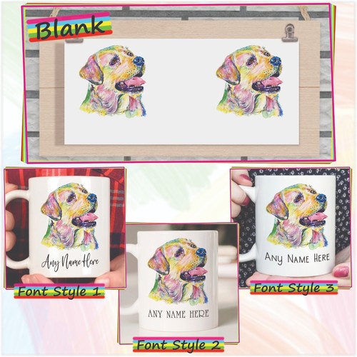 Personalised Golden Labrador Mug, Custom Labrador Mug Gift for Dog Lover - Picture 3 of 16