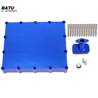 New Low Profile Billet Oil Pan w/ Pick Up Bolt for 01-08 Suzuki GSXR 1000 Blue