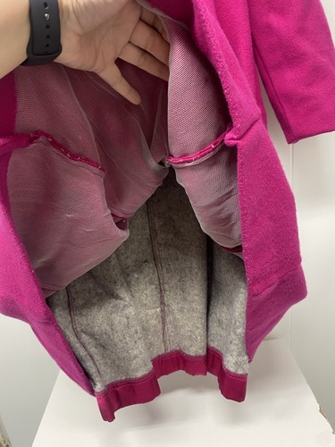 Vintage Classic Rothschild Coat Size 14 Christmas Wool Pink & Black Made In USA - Picture 12 of 15