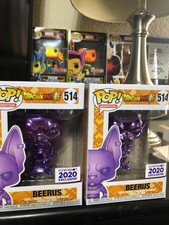 flocked beerus pop funimation