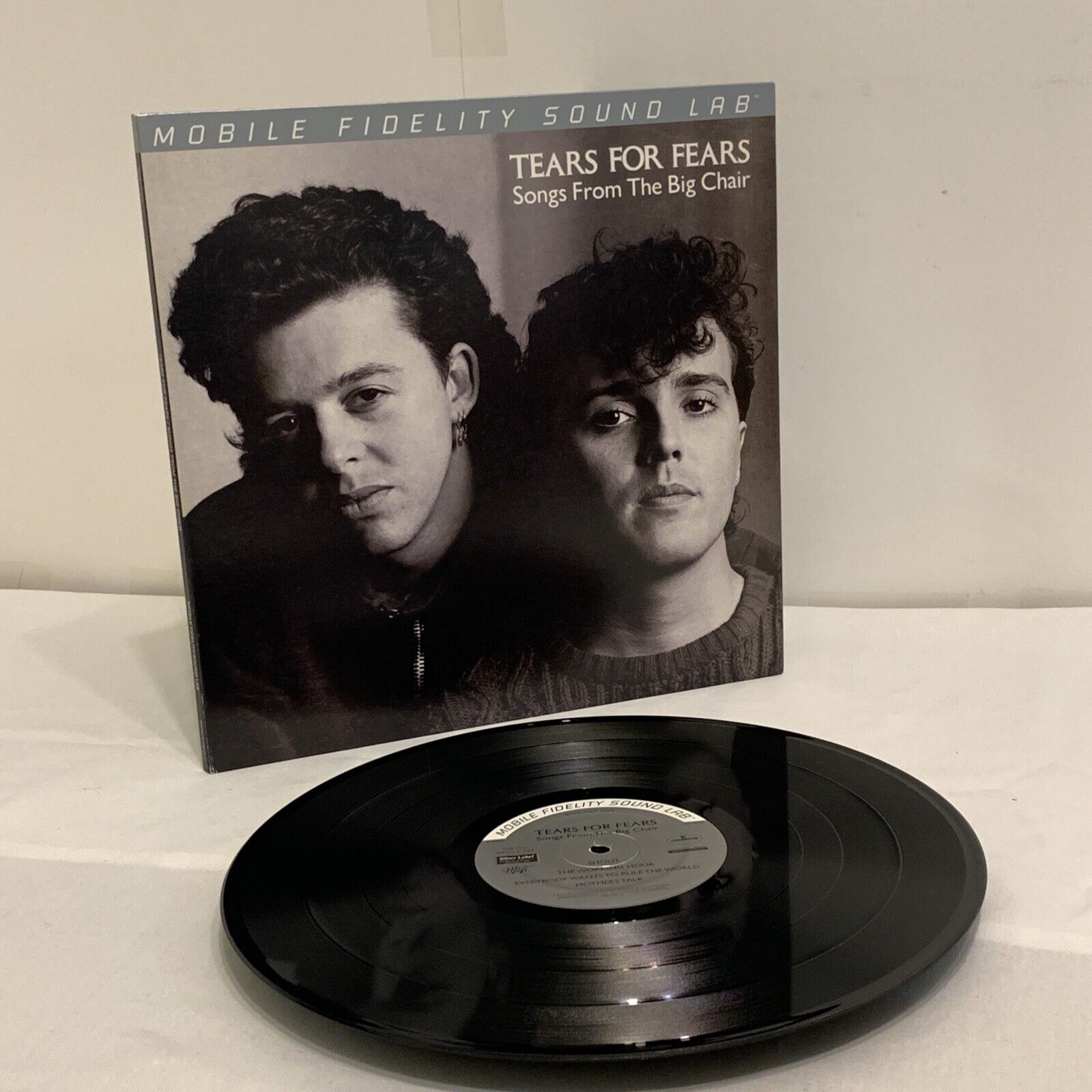 Vintage Tears for Fears Songs from the Big Chair Vinyl Record LP 1985 Album  12 Everybody Wants to Rule the World