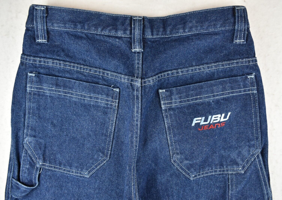 Vintage 90s 2000s Hip-Hop FUBU Jeans OG Streetwear Baggy High