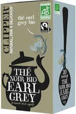 Lot de 3 boîtes infusion bio clipper thé noir EARL GREY (35g x 3)
