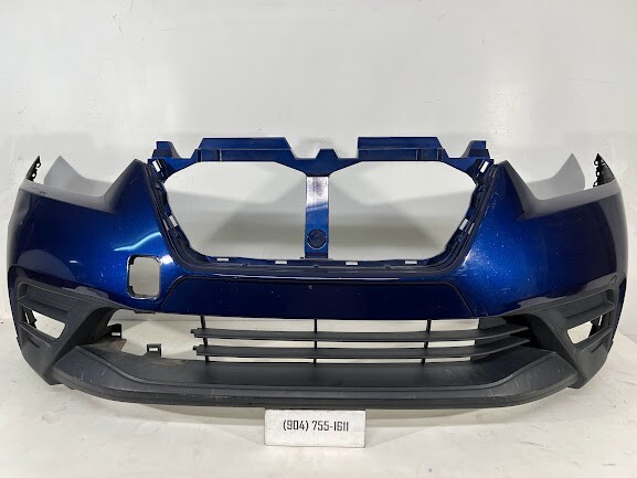 2018-2020 Nissan Kicks Front Bumper Cover OEM | Blue | 620225RB0H