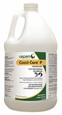 AspenVet Cocci Cure P for Poultry Gallon Oral Solution Coccidiosis Growing Birds