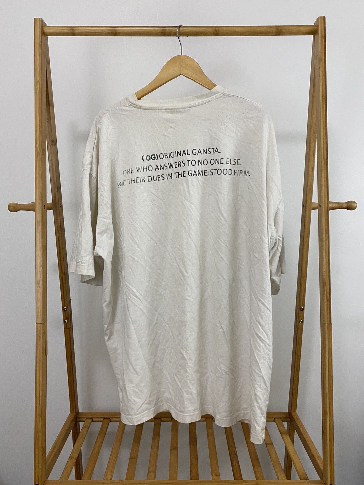 VTG OG Original Gangsta Definition Double Sided TShi… Gem