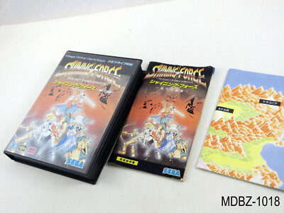 Shining Force Sur Mega Drive – Version Japonaise Complète, Très Bon état, 1992