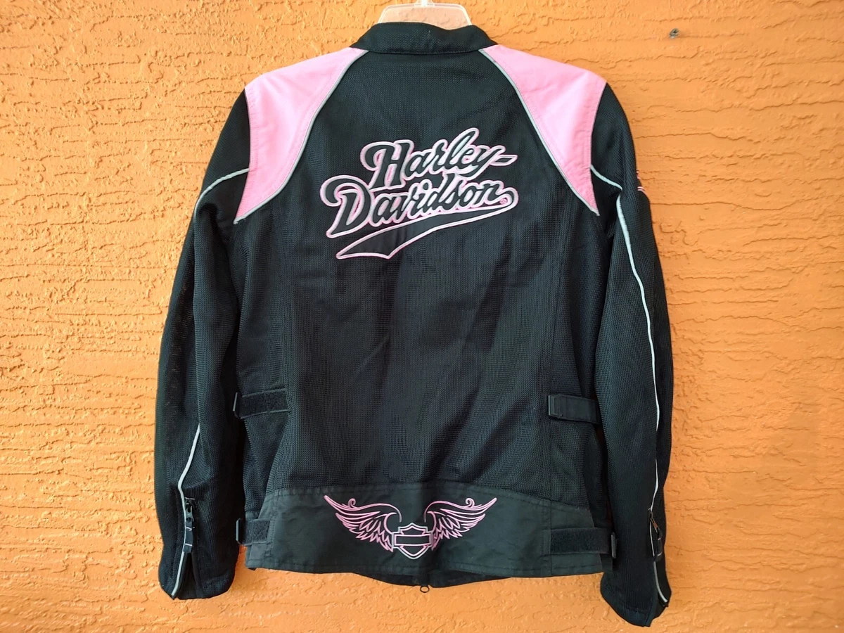 Womens pink harley on sale davidson jacket