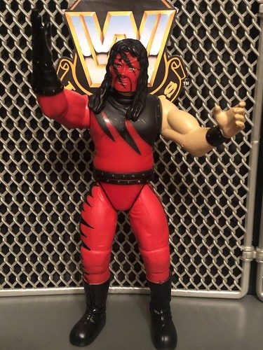 WWE Kane wrestling figure BCA Bone Crunching class...