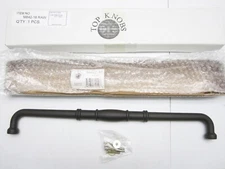 NEW Top Knobs NORMANDY 18" c-c HANDLE APPLIANCE DOOR PULL, Rust Finish (Black)