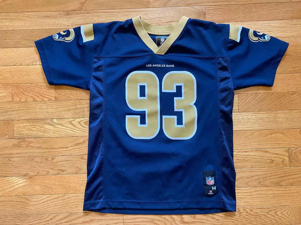 Ndamukong Suh On Field Jersey 93 Los Angeles Rams NFL Youth Sz M 10 12 Boys