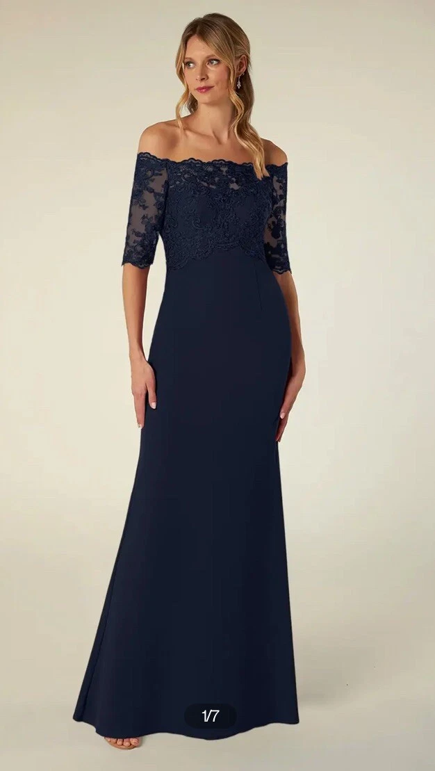 gold off the shoulder evening dress Off-the-Shoulder Long Glitter Prom Dress main image 1