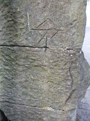Foto 6x4 Ein kurioser Maßstab am Eingang zum Pier Clevedon A Stan c2020