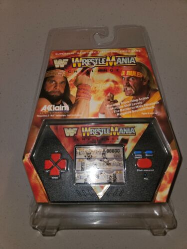 WWF Wrestlemania Akklaim Handheld Electronic Video Game 1989 Brand New - Picture 1 of 6