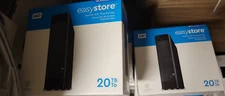 WD - Easystore 20TB External USB 3.0 Hard Drive - Sealed in Original Box!!