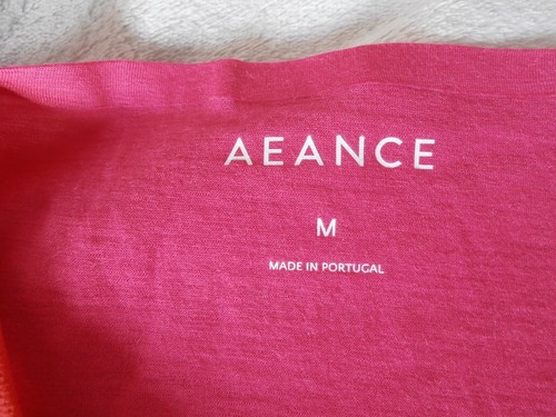 AEANCE Jogashirt Gr.M berry/rot Luxusshirt Neuw. - Bild 5 von 6