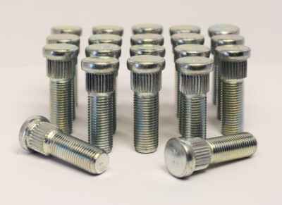 20 x M14 x 1.5 Knock In Wheel Studs, 14.6mm Spline, 33mm Thread