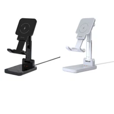 Royche Tabletop Foldable Fast Wireless Charger Cradle Phone Tablet Stand WC-140