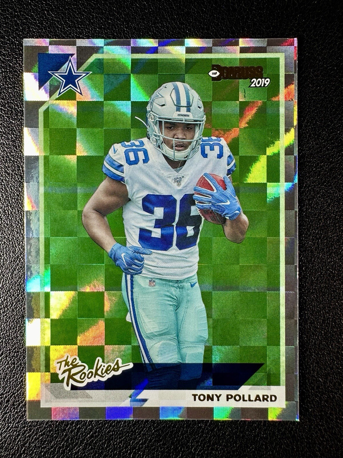 2019 Panini Donruss The Rookies Insert Tony Pollard #TR-37 Rookie RC Cowboys