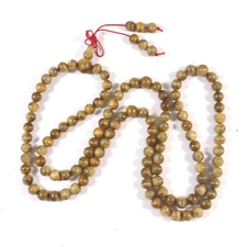 Wild harvest Indonesia Genuine Real Agarwood Aquilaria Mala Prayer 08mm*108