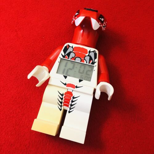 Lego Ninjago Snake Head 9” Mini Figure Fang Suei 2012 Digital Alarm Clock - Picture 3 of 10