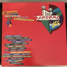 Sanremo '85 - 30 successi 2 LP VINILE 33 giri SADE BIOLCATI CINQUETTI NEW TROLLS