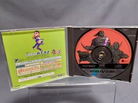 SEGA SATURN Marvel Super Heroes Vs. Street Fighter Japanese ver. boxed T-1239G