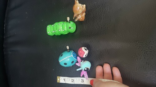 Pre-owned lot of animals figures lady bug dragonfly caterpillar - Picture 3 of 4