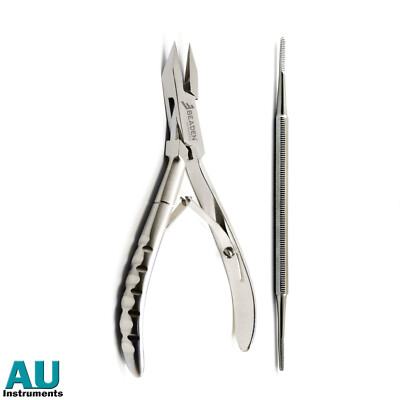 Professional Foot Nail Care Toenail Clippers for Diabetics Elderly & Nail File