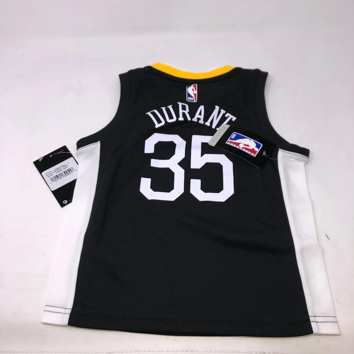 Nike Kevin Durant 35 Golden State Warriors Jersey Kids Size 4