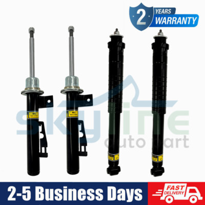 4x Front & Rear Shock Absorbers Struts w/O ADS For Smart Fortwo W451 2008-2016