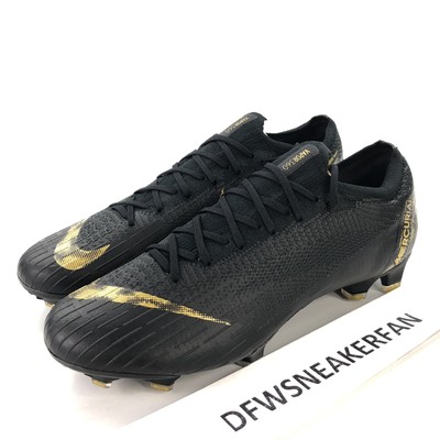 nike mercurial vapor 12 black and gold