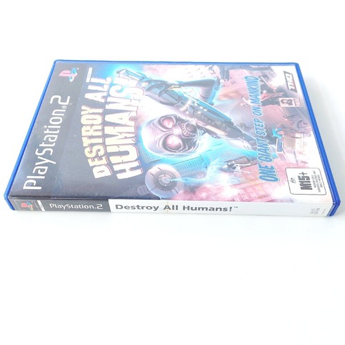 PS2 PlayStation 2 - DESTROY ALL HUMANS! (2005) PAL | VGC - Picture 3 of 5