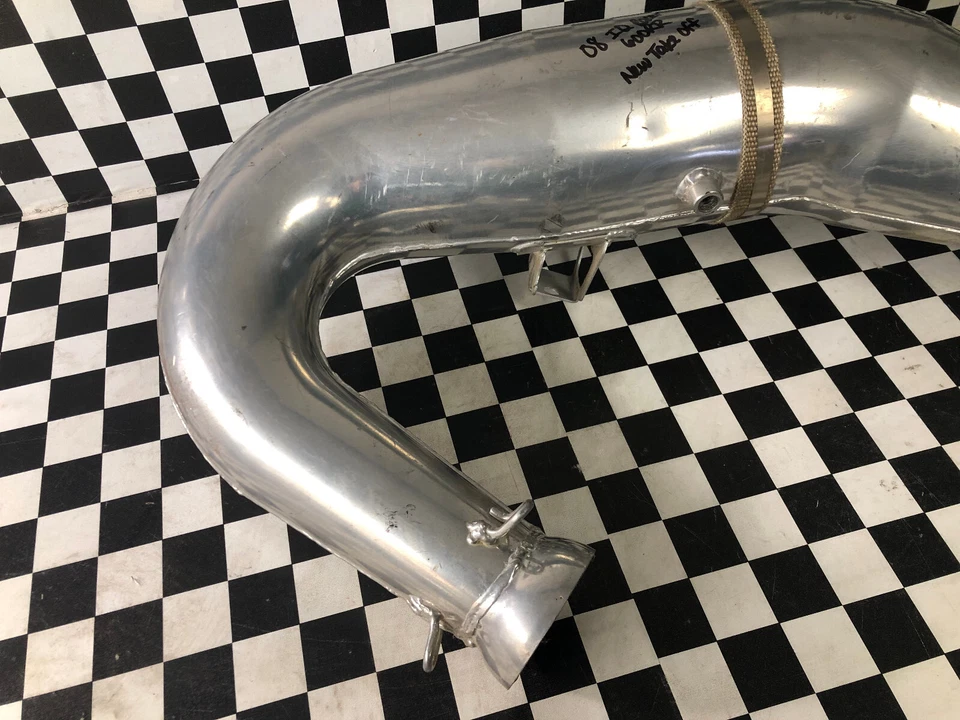 Polaris IQ-R IQ Racer 600 RR 2008-2012 OEM conjunto de tubo de escape afinado 09 10 11 Foto 2 de 4