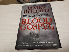 The Blood Gospel by James Rollins & Rebecca Cantrell (2013) SIGNED X 2 1st/1st