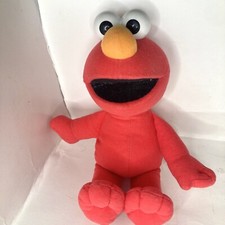 Elmo Plush Sesame Street Fisher Price Mattel Doll Toy 2002 12" Stuffed Animal